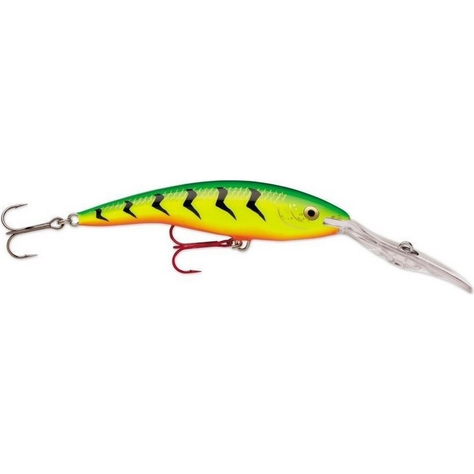 Лопасть и передняя петля воблера Rapala Tail Dancer Deep крупным планом