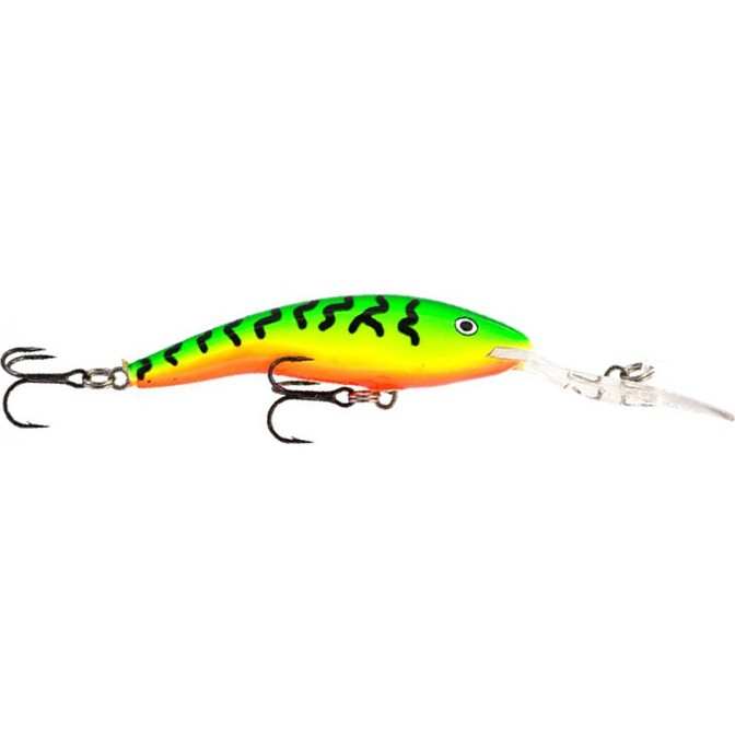 Набор воблеров Rapala Tail Dancer Deep разных расцветок на витрине
